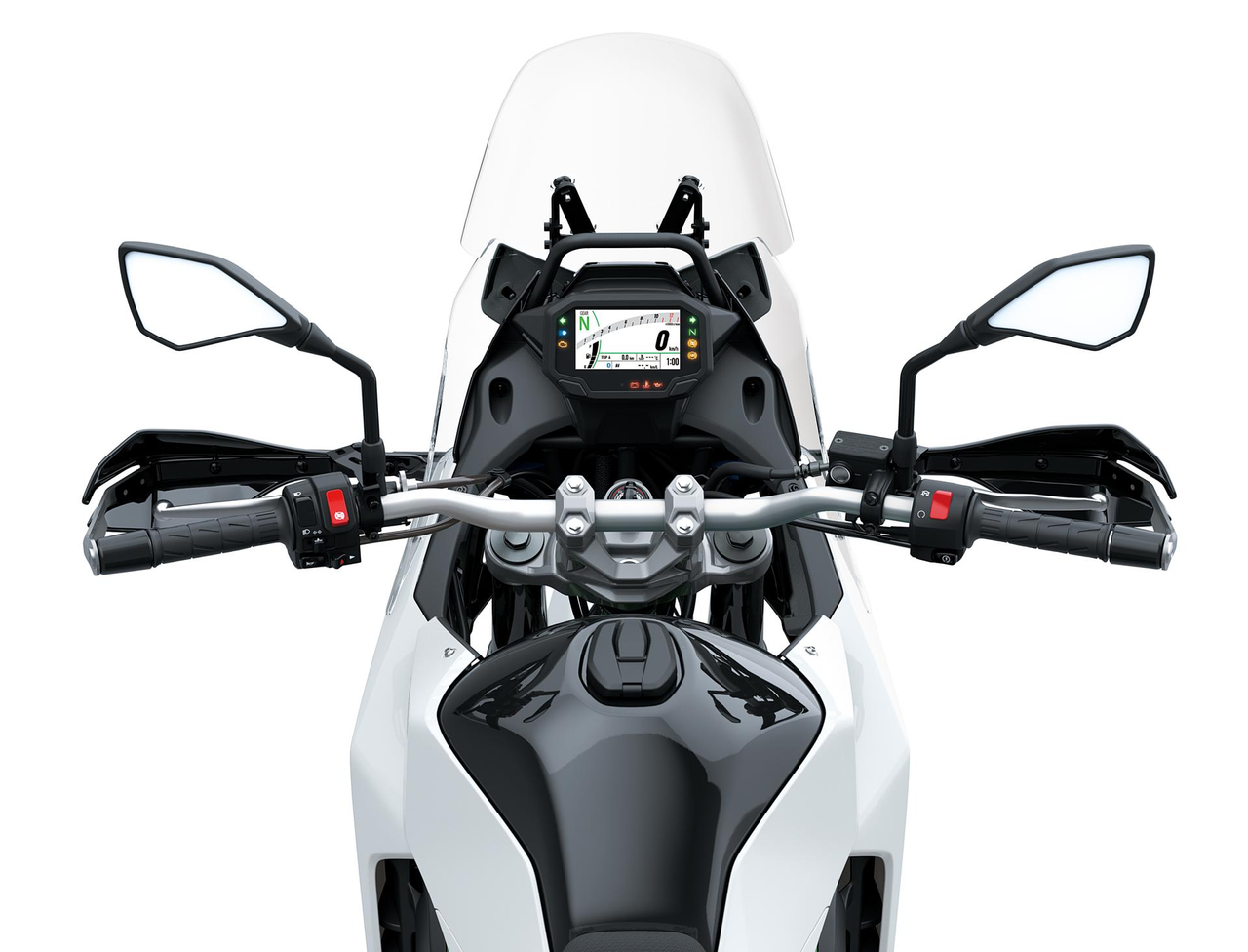 มึมมองด้านบนของ KLE500